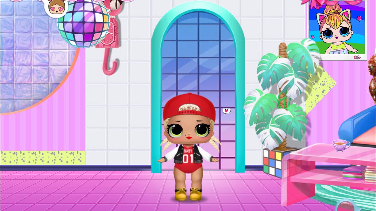 LOL Surprise Disco House! Unbox Doll games!