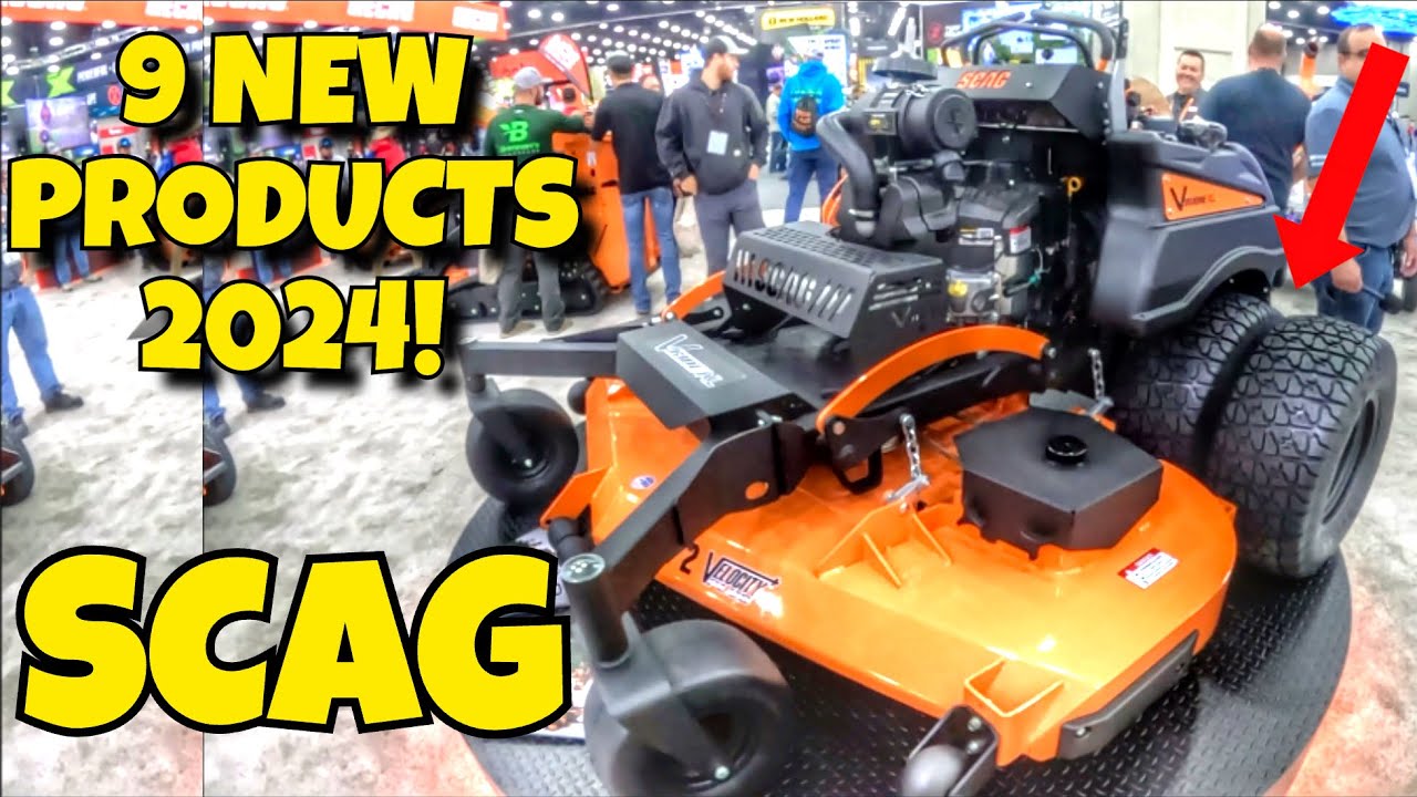SCAG Mowers 2024 lineup of NEW products is one that you do not want to miss!