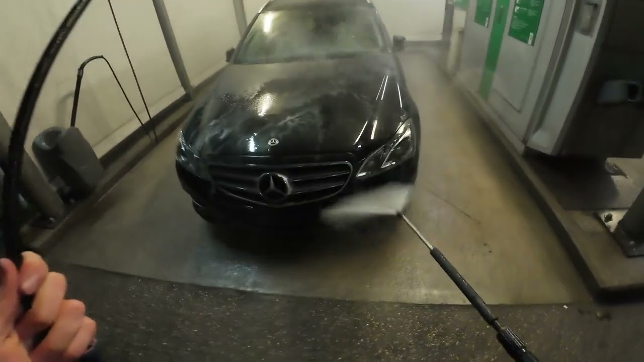POV: W212 Akşam Yıkama! - Bu Hava’da Araba Yıkamak Mantıklı mı? – Akşam Yıkama Deneyimi