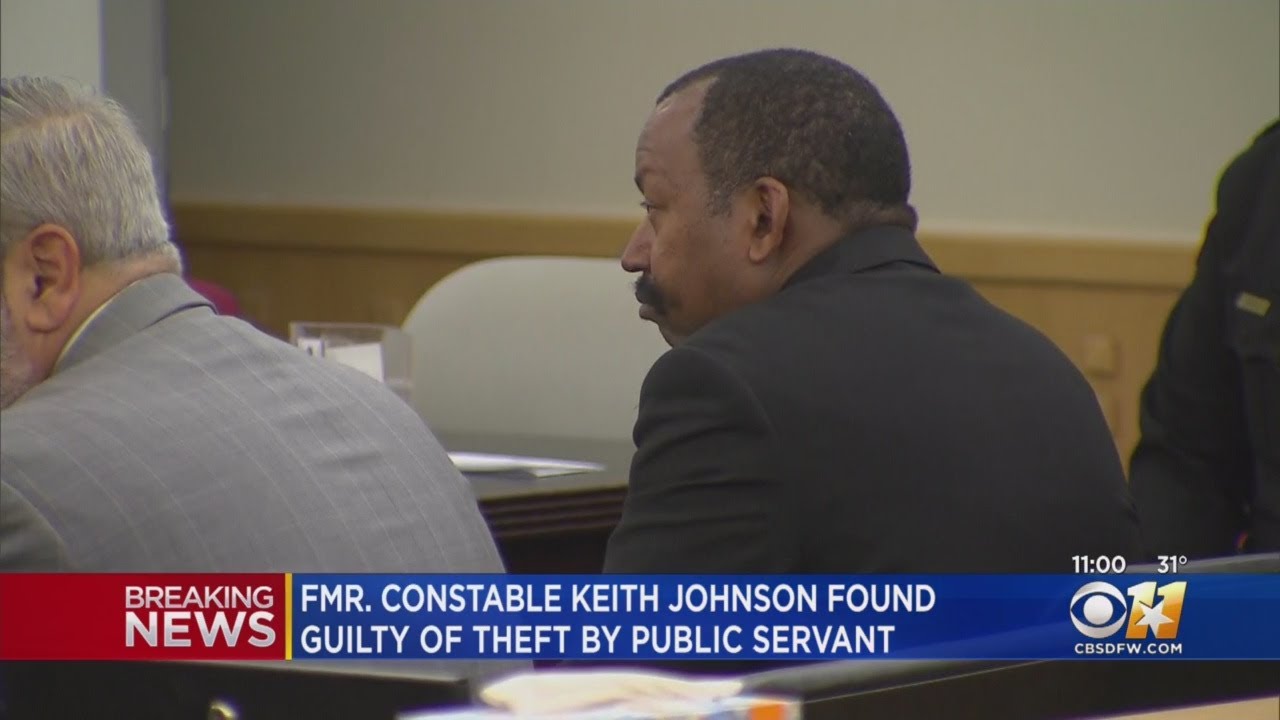 Former Tarrant County Deputy Constable Found Guilty Of Theft By Public Servant
