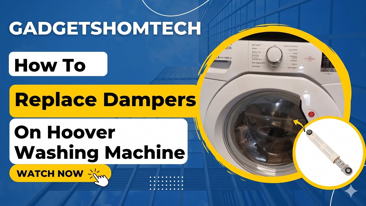 Как легко починить амортизаторы стиральной машины | Hoover