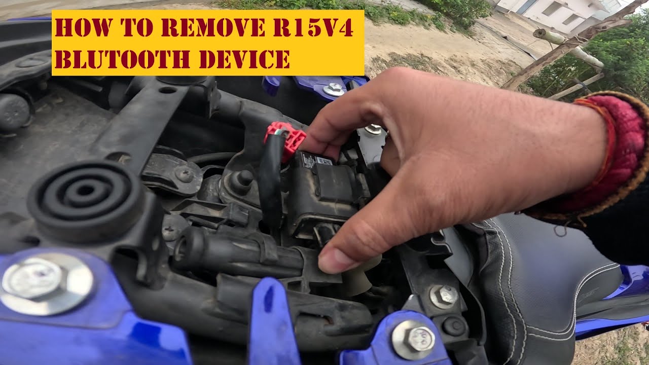 R15V4 Bluetooth Feature kaise remove kare🏍️👍 #irregularrider