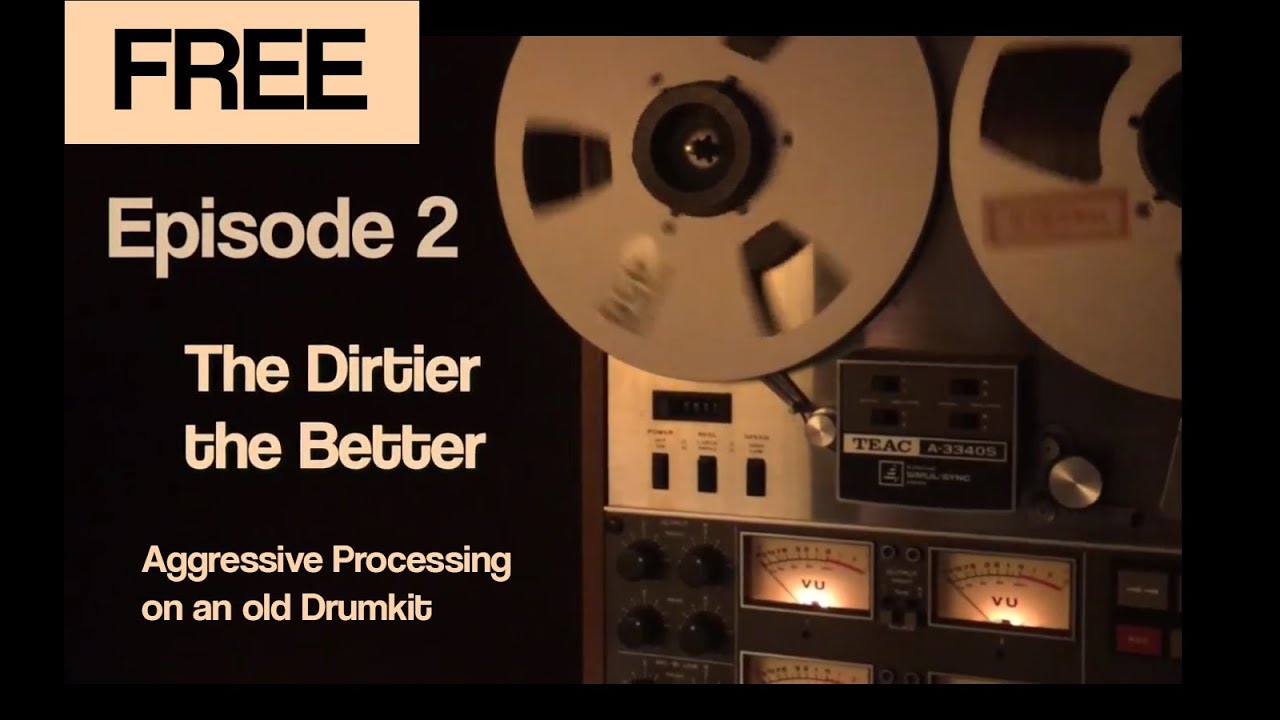How to Mix Fat, Dirty Drums - Ridin' the Mix Buss