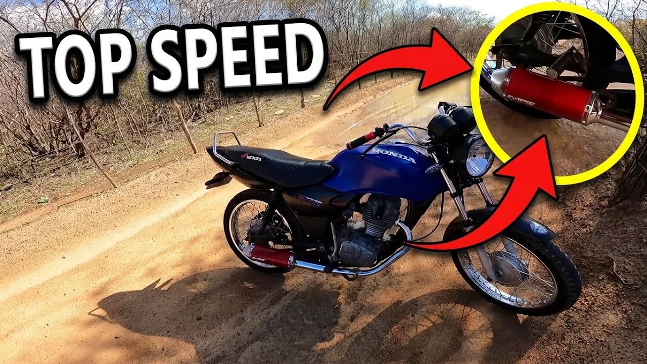 TOP SPEED DA FAN 125 VARETA 3MM SERÁ QUE DEU 160?