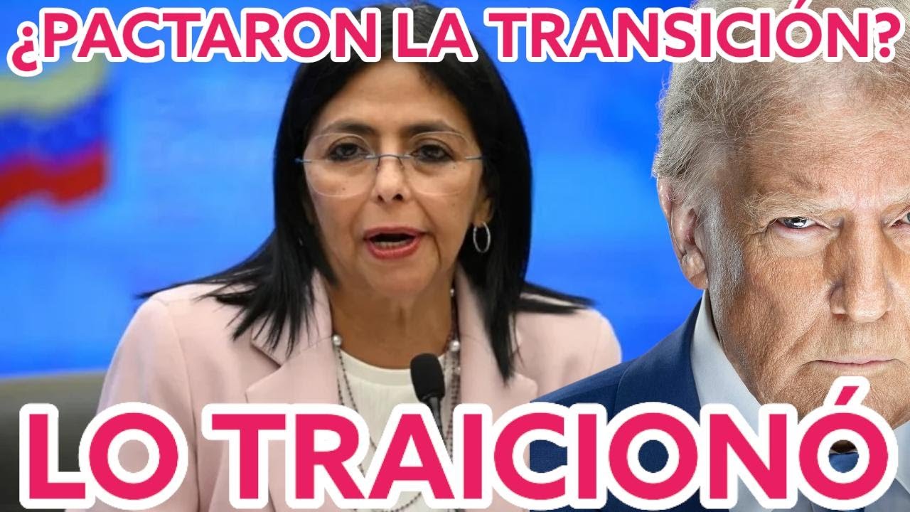 📛 Trump ningunea a MCM y anuncia pacto secreto con Delcy Rodríguez pero ella se Rebela: ¿Qué Pasó?