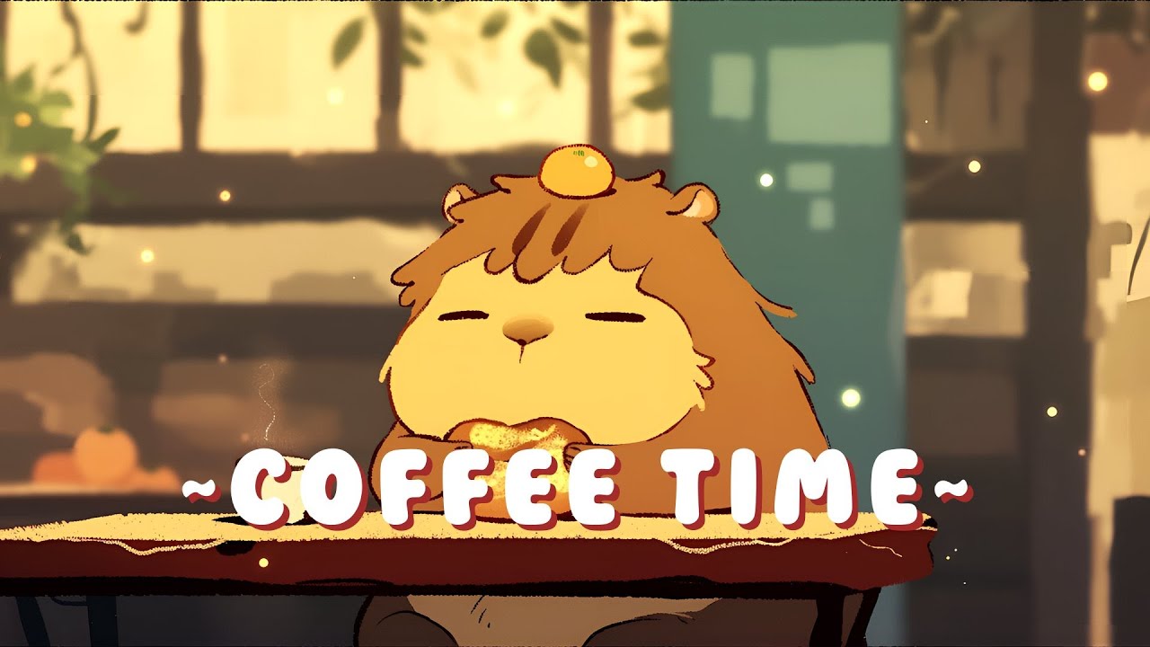 Capybara Study Beats - Peaceful Beats for Studying & Relaxing ~ Quiet Moments ~ 📚 🎵