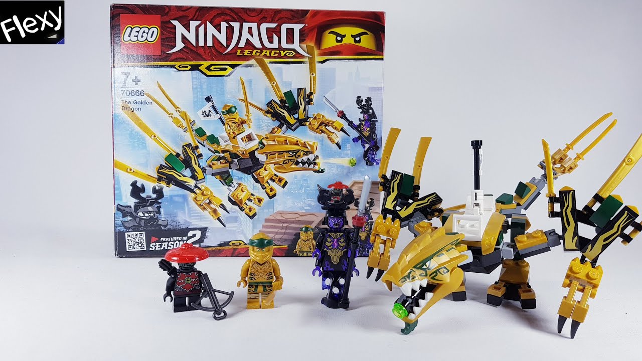 LEGO&reg; Ninjago&reg; 70666 | Goldener Drache 🐲 | Review auf deutsch👍