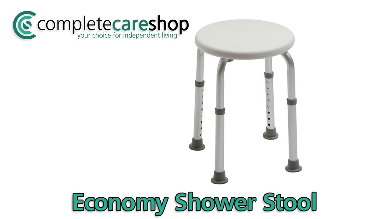 Economy Shower Stool - Makes Showering Easy