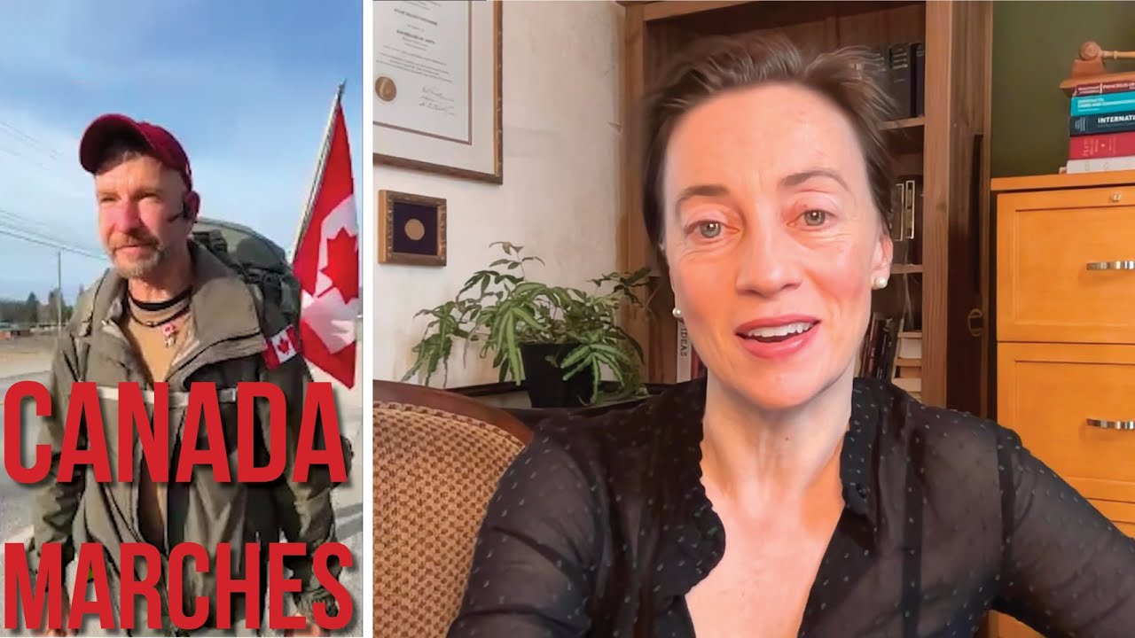 Veteran marches across Canada to protest COVID mandates | Julie Ponesse & James Topp