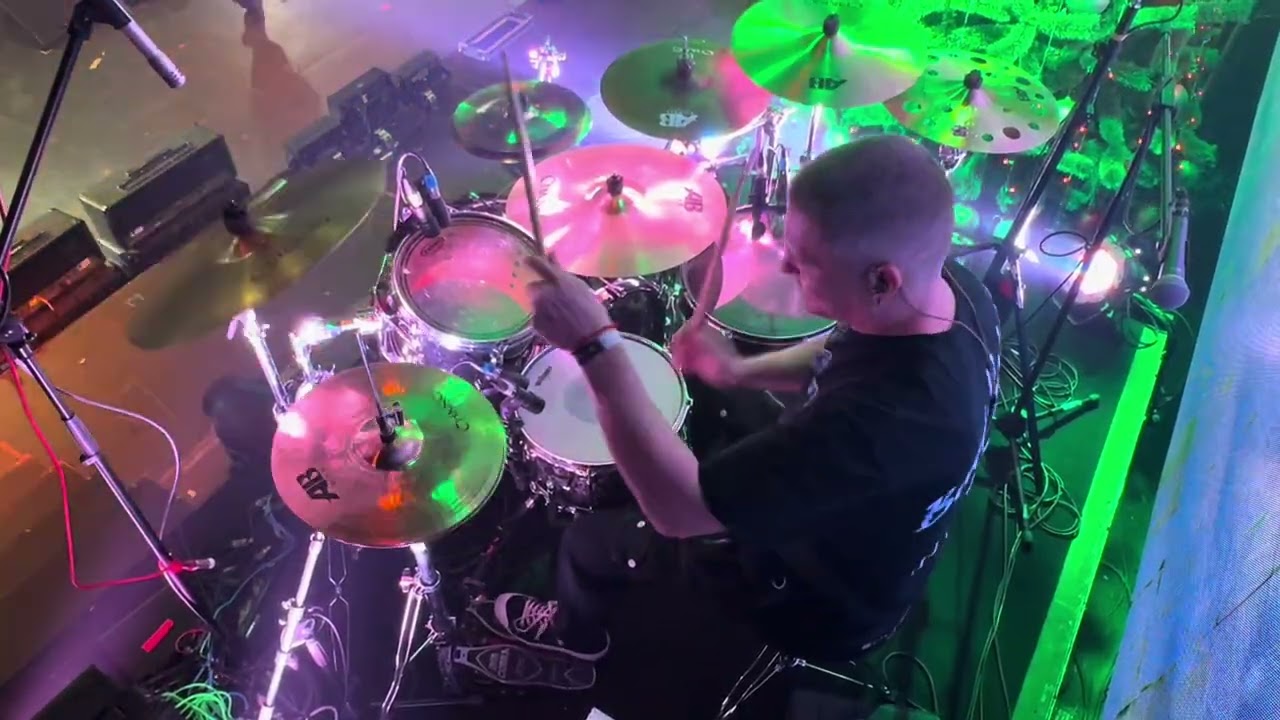 Amalgama – Dark Lacroix, Chang Cymbals, барабанщик Максим Олейник, live VK Stadium 
