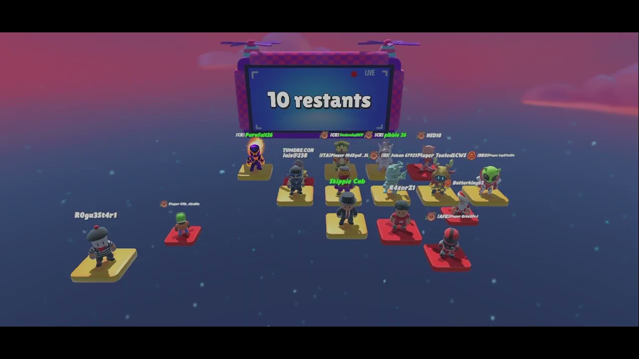 Being Competitive in Stumble Guys and Winning as a Team