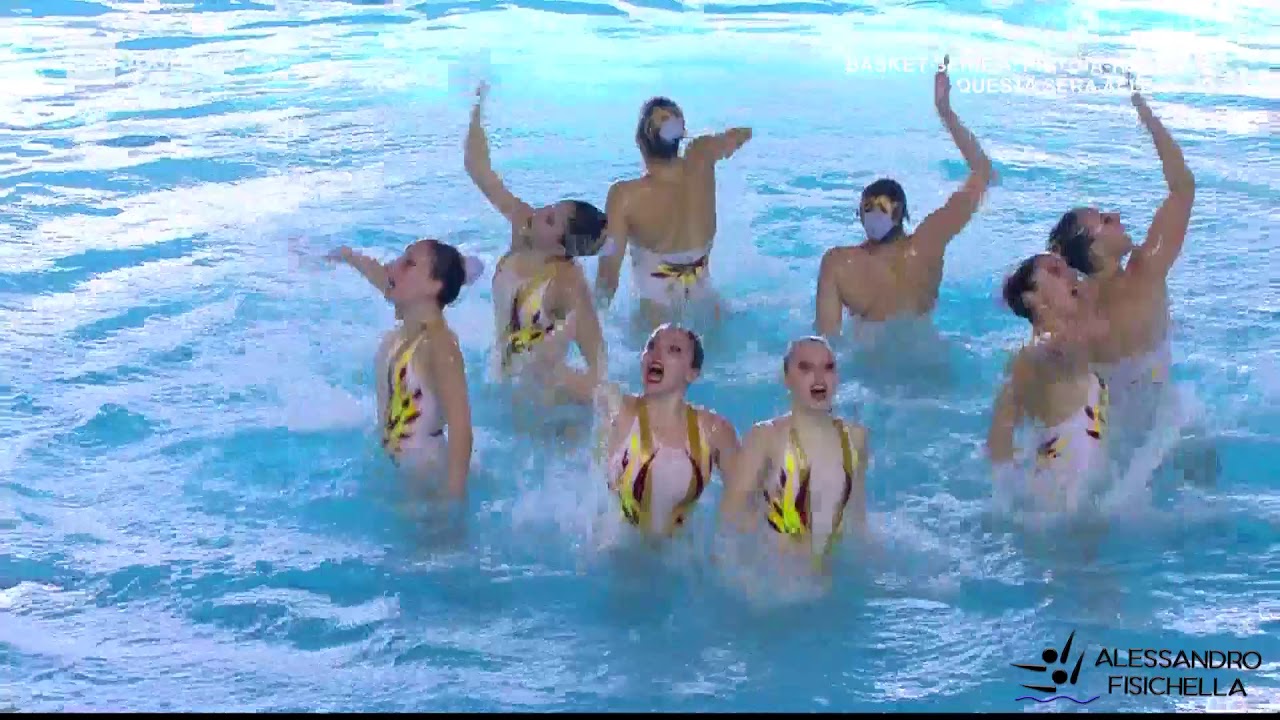 Nuoto Sincronizzato - Assoluto Riccione 2020 - Squadra Russian Synchro Brescia