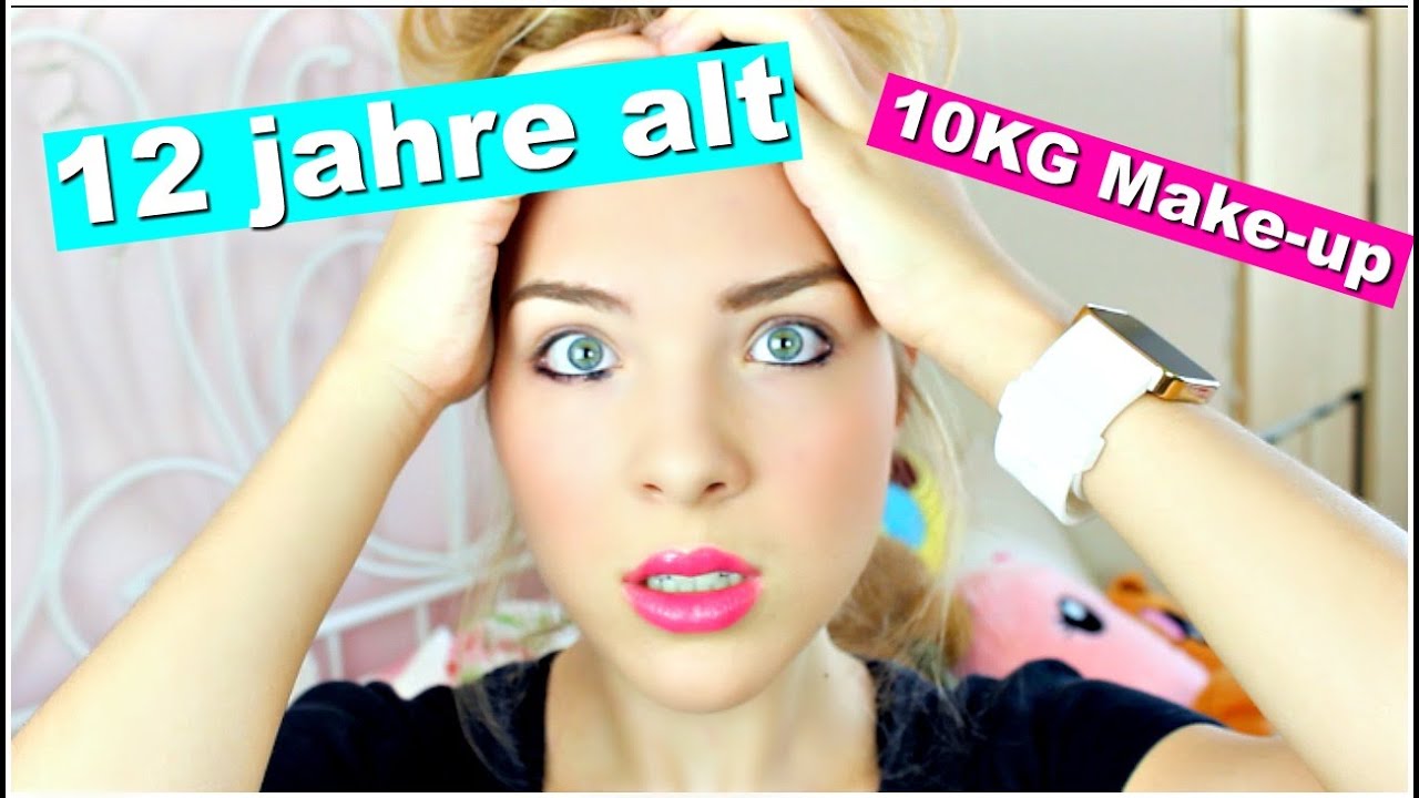 12 JÄHRIGE TRÄGT 10 KILO MAKE UP!? Magg andlifestyle