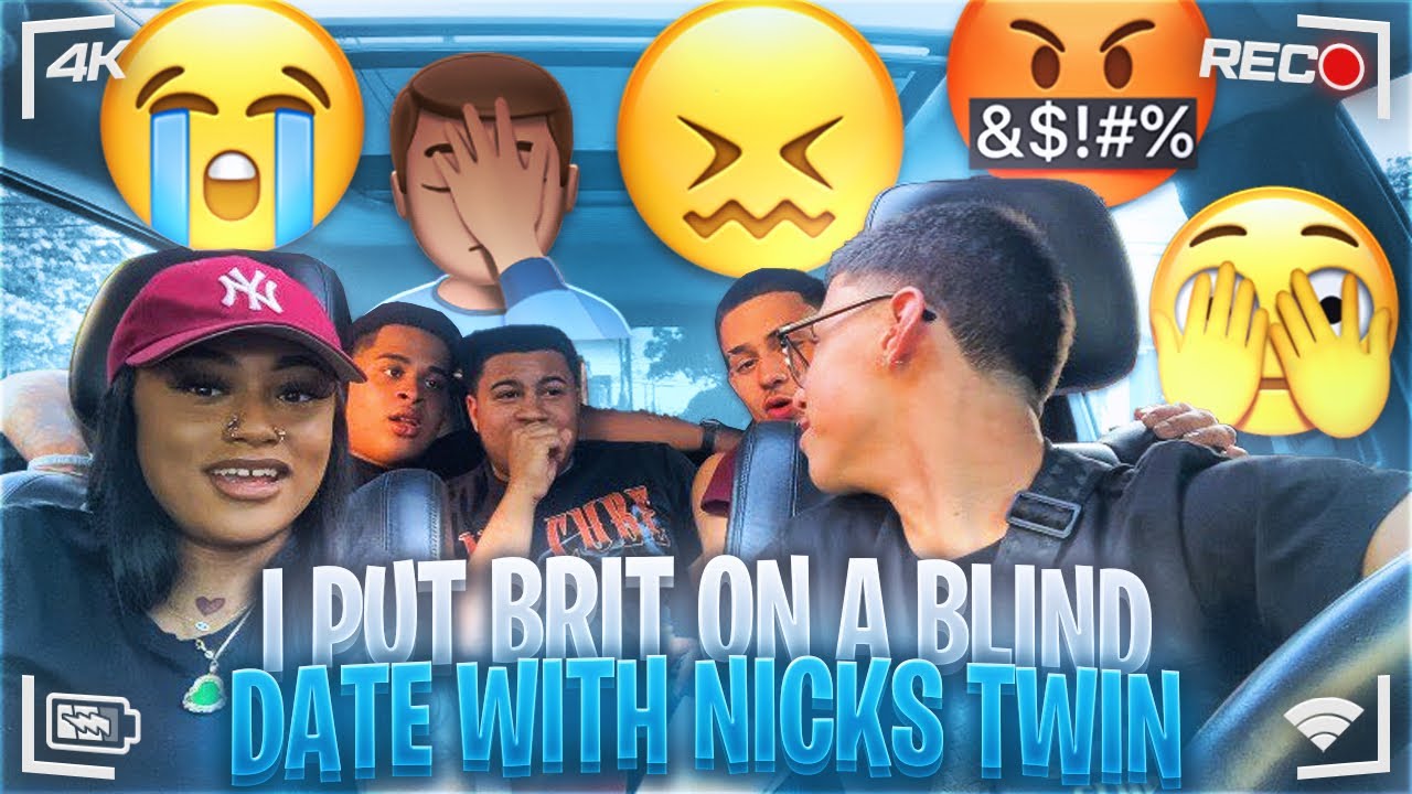 I PUT BRIT ON A BLIND DATE WITH NICKS TWIN