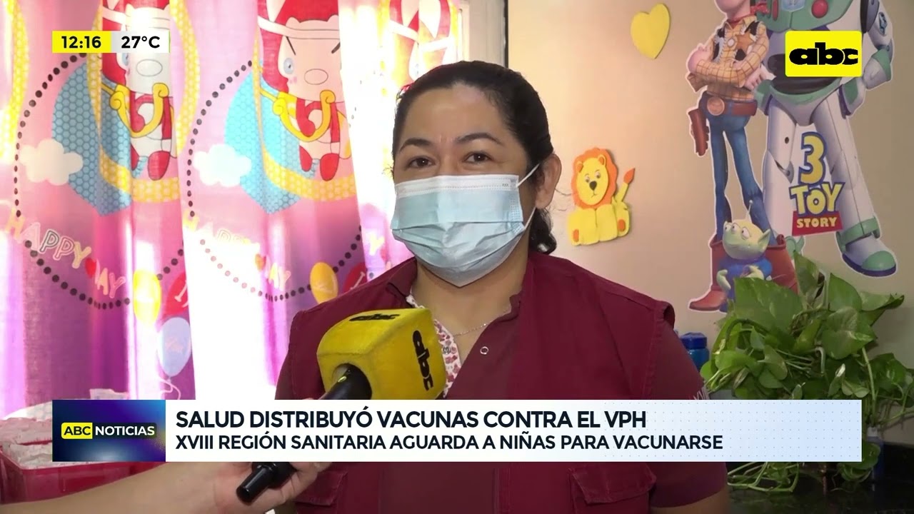Salud distribuy&oacute; vacunas contra el VPH