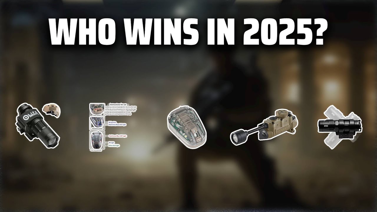 The Top 5 Best Tactical Helmet Light in 2025 - Must Watch Before Buying!