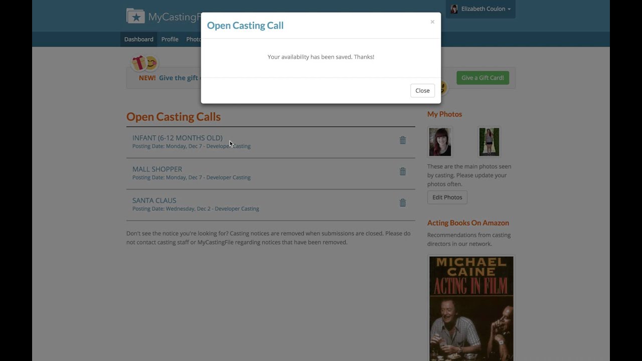 How to Respond to an Open Call - MyCastingFile