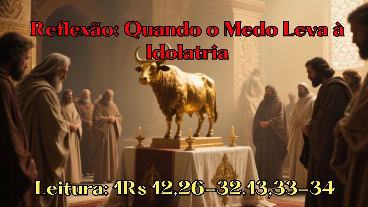 O que acontece quando o medo de perder nos leva a substituir a vontade de Deus? [Reflexão de Hoje]