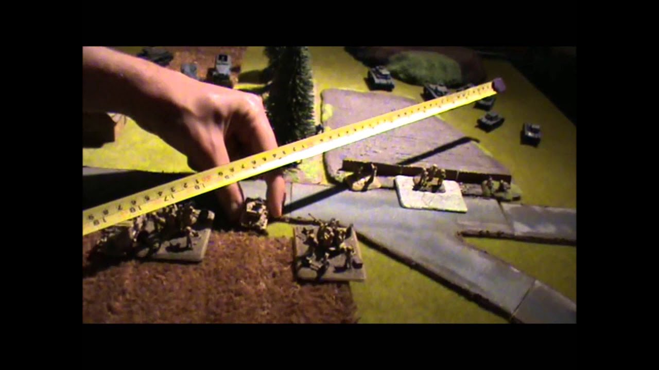 Germany vs New Zeland Flames of War battle report FoW BatRep Early War