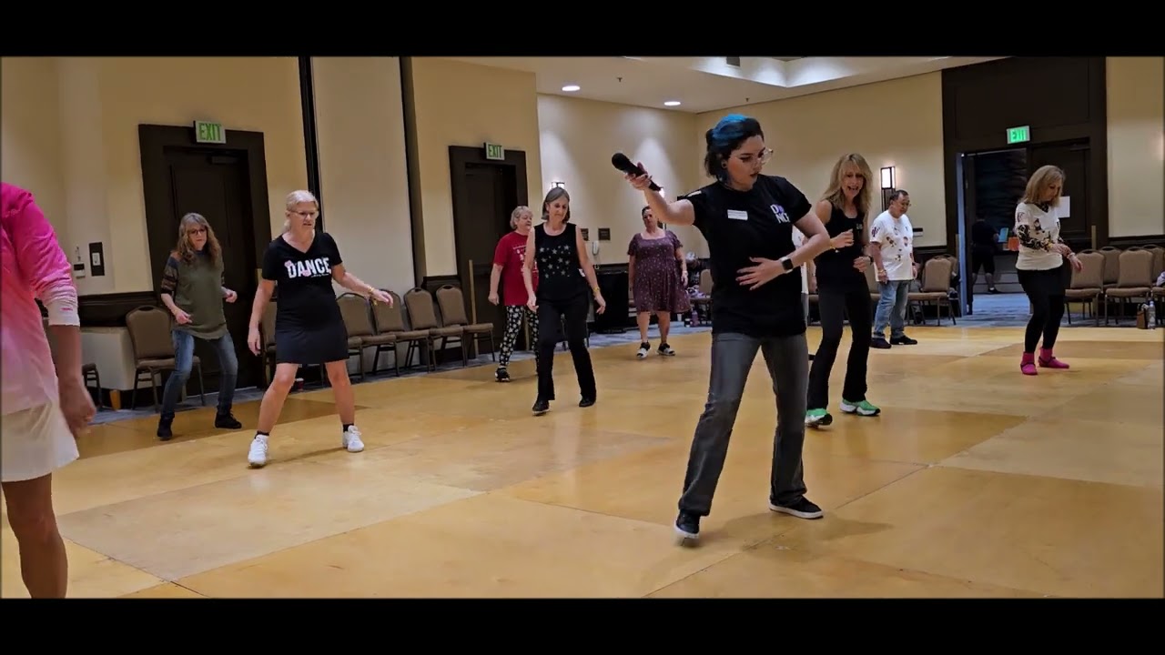 We Are Family Line Dance By Darren Bailey With Laura At FL LD Classic On 12 7 24