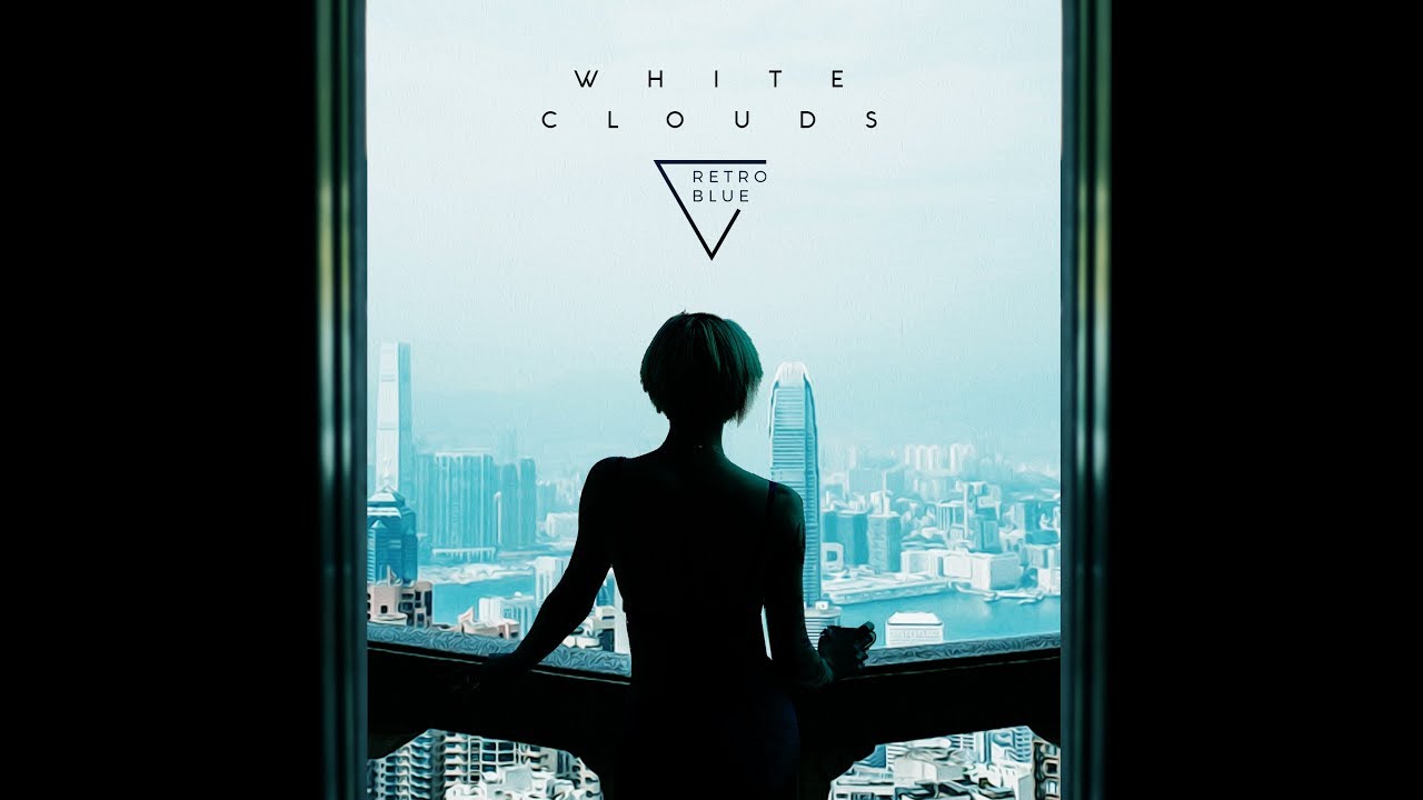 RetroBlue - White Clouds