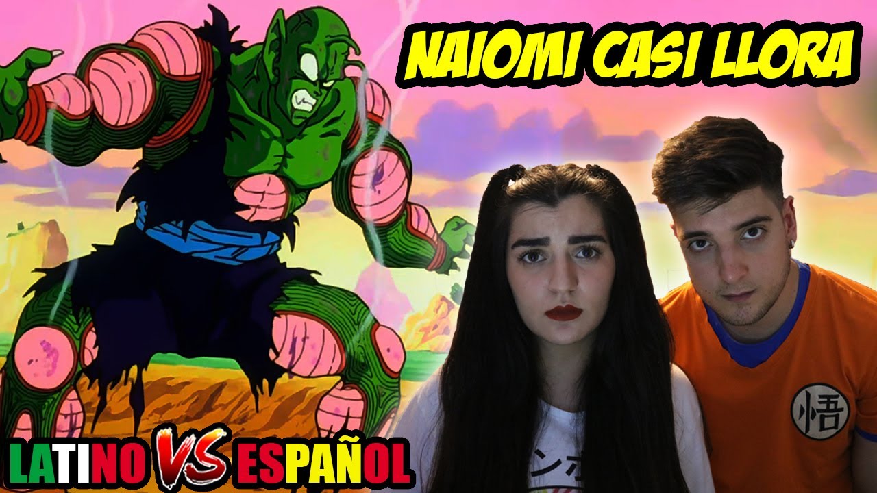 ESPAÑOLES REACCIONAN A DRAGON BALL LATINO VS ESPAÑOL |😭PICCOLO SE SACRIFICA POR GOHAN😭 💥DBZ💥