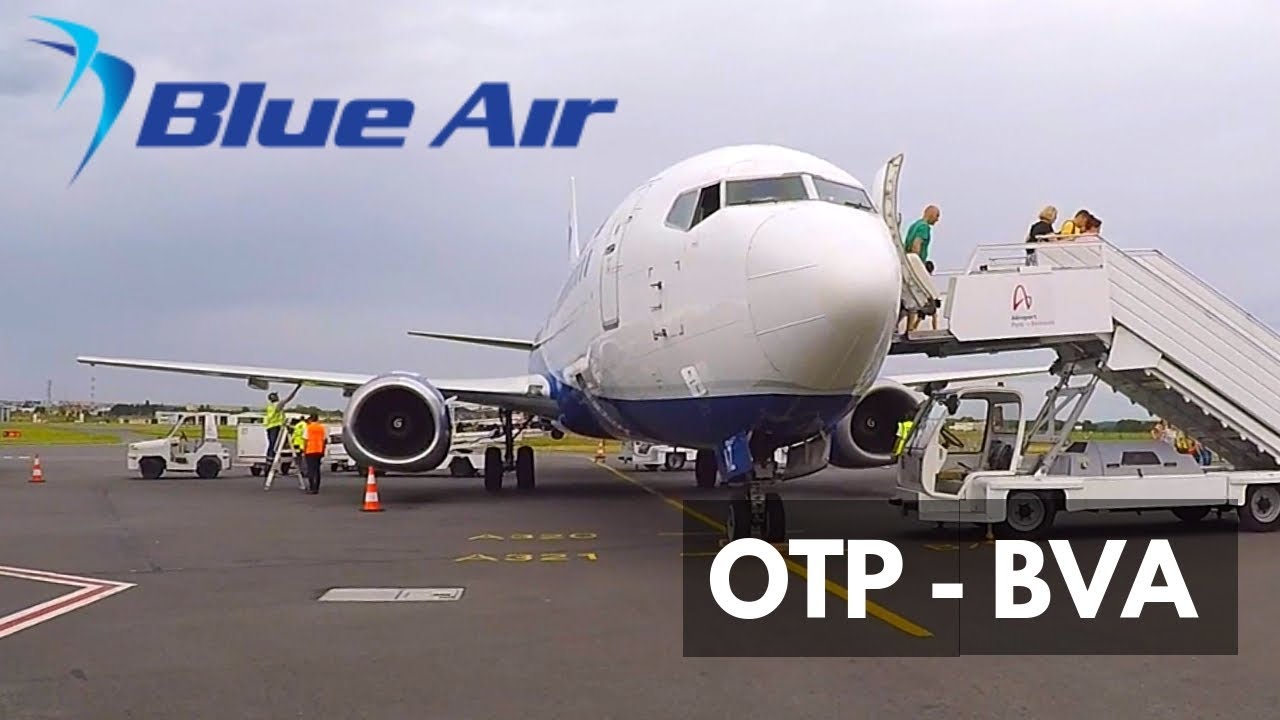 BLUE AIR BOEING 737-400 | BUCHAREST - PARIS BEAUVAIS