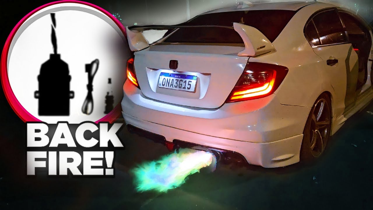INSTALANDO KIT BACK FIRE NO CIVIC  - PASSO A PASSO