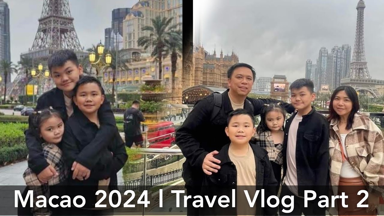 Macao 2024 l Travel Vlog Part 2 #saintpaul #parisianvibes #lodoner #venitian #macau
