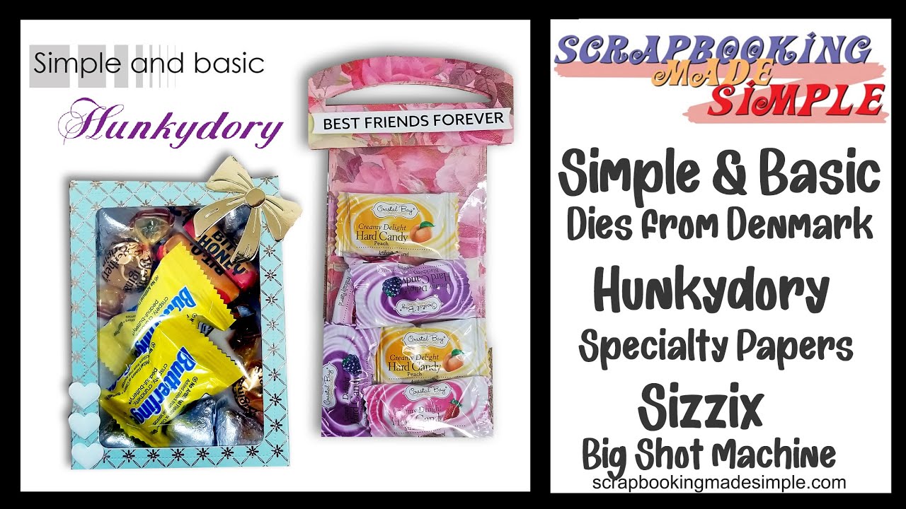 532 Be Creative the entire year with Simple & Basic Dies, Cello Bags & Hunkydory Specialty Papers