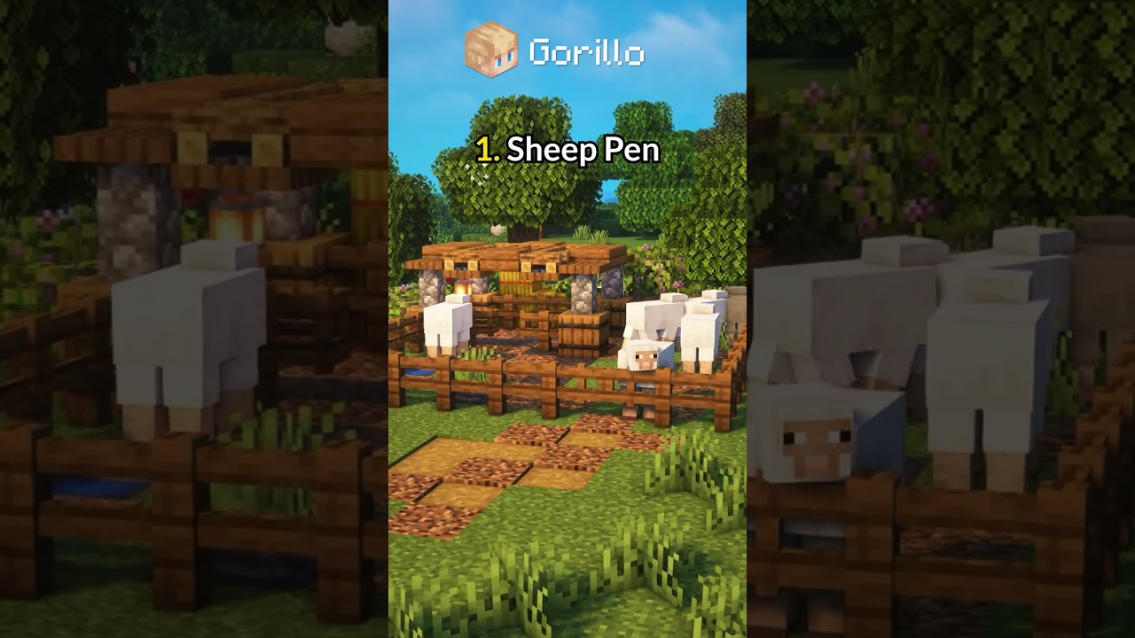 3 Simple Pet Houses in Minecraft🐶 #6