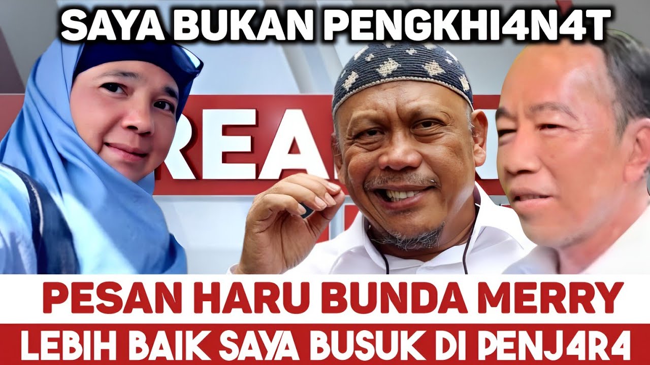 GEGER.! TEPAT MALAM INI SEMUA SUJUD SYUKUR AKHIRNYA BUNDA MERRY TAK AKAN IKUTI JEJAK SI EGGI DAN DHL