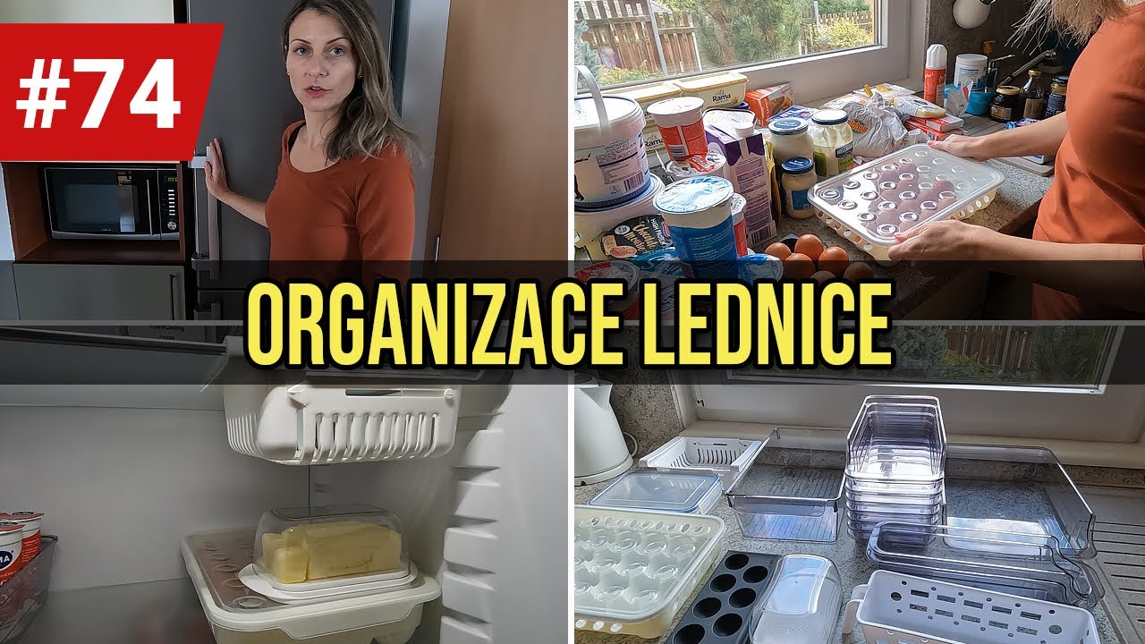 Jak si zorganizovat | uspořádat lednici | Tipy na dózy a boxy