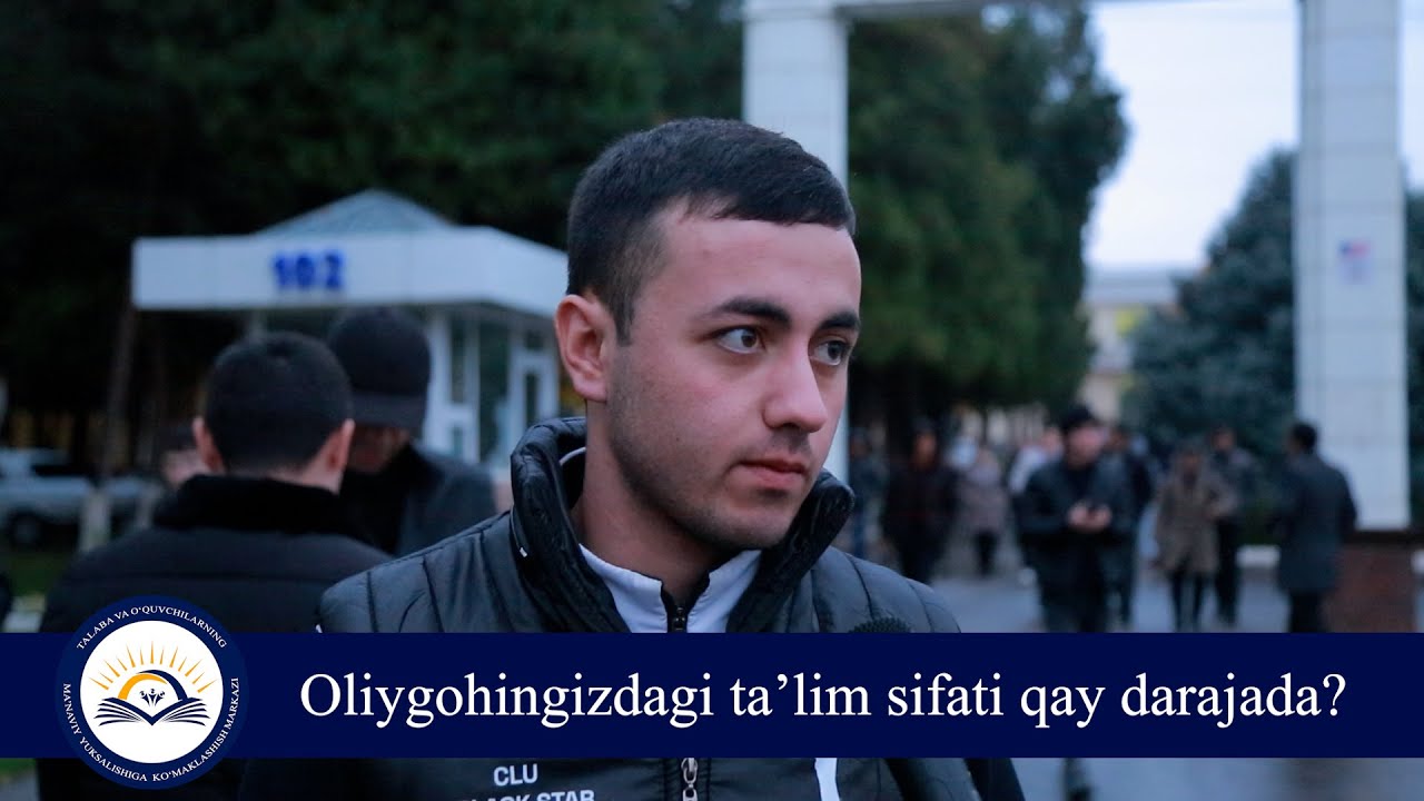 O'zbekiston Milliy universiteti talabalaridan ijtimoiy so'rovnoma