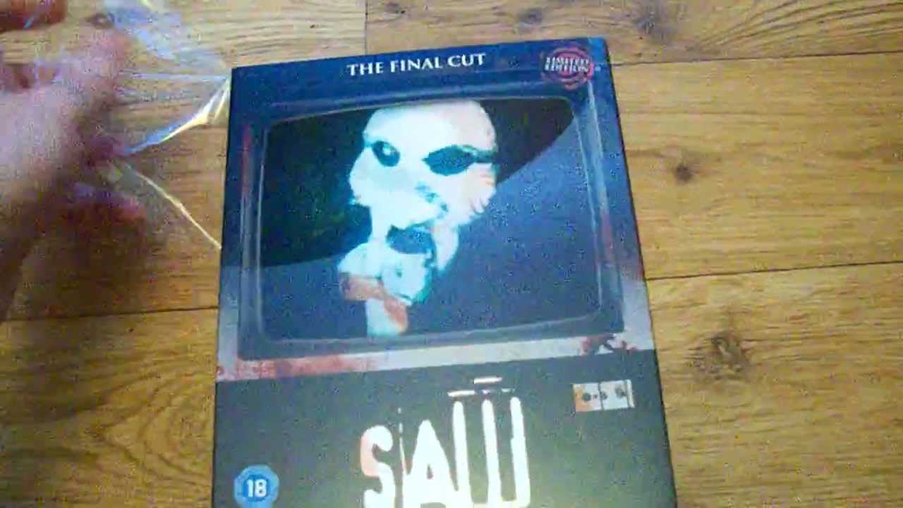 SAW - THE FINAL CUT - 7 DISC LIMITED EDITION BOXSET - UNBOXING & SHOWING!