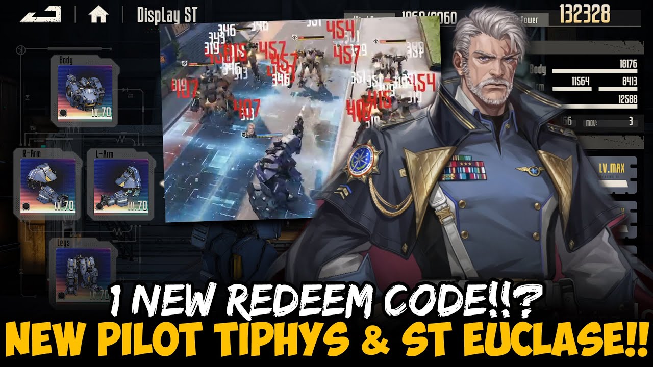NEW CODE!! NEW PILOT TIPHYS & ST EUCLASE, BEST TANK PVP ARENA!!? 🤖 MECHARASHI