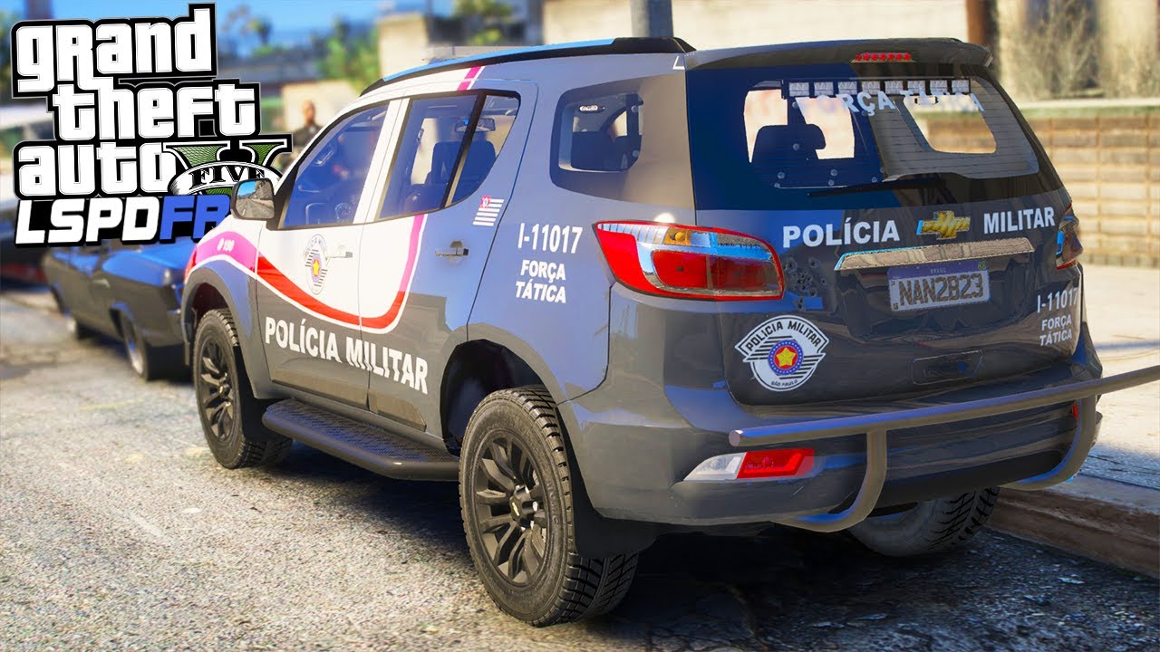 FOR&Ccedil;A TATICA EM A&Ccedil;&Atilde;O MELIANTE TENTOU E TEVE O CPF CANCELADO! - PMESP - GTA 5 ROTINA POLICIAL
