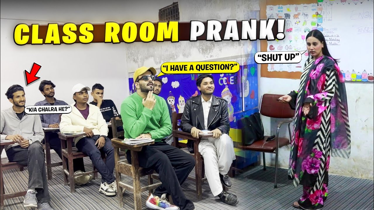 Class Room Student Prank | Pranks In Pakistan | Humanitarians Nano 