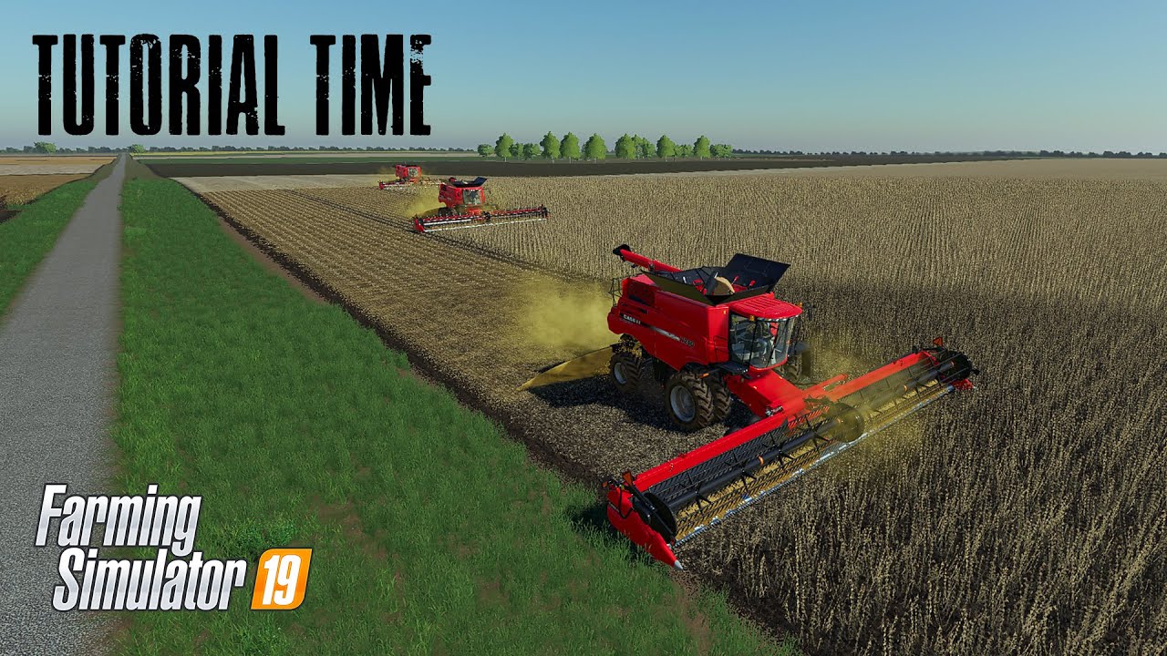 Учебное пособие 6 — Несколько комбайнов — Farming Simulator 19