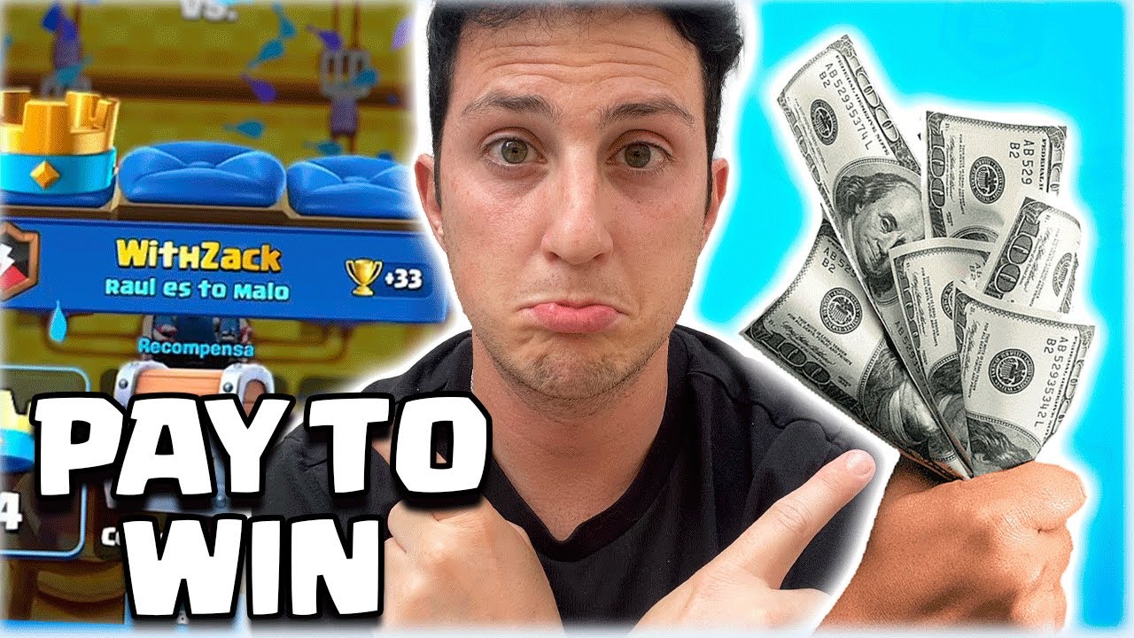 DEMUESTRO EL PAY TO WIN DE CLASH ROYALE FACILMENTE