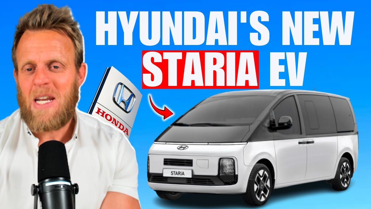 Hyundai's NEW Staria EV: Campervan / 7 seat passenger MPV or Work van