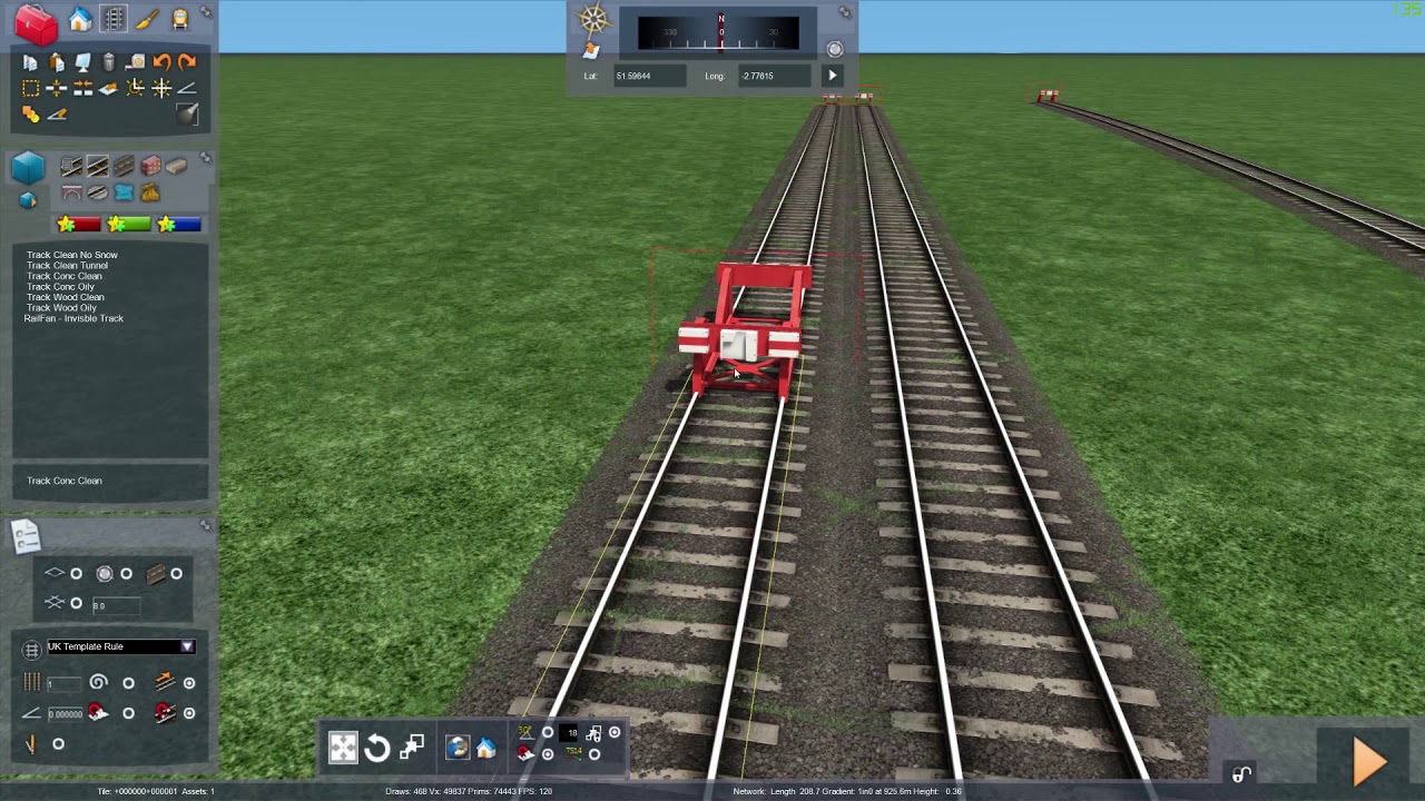 Train Simulator Route Building Tutorial Part 1  Basics & Track laying