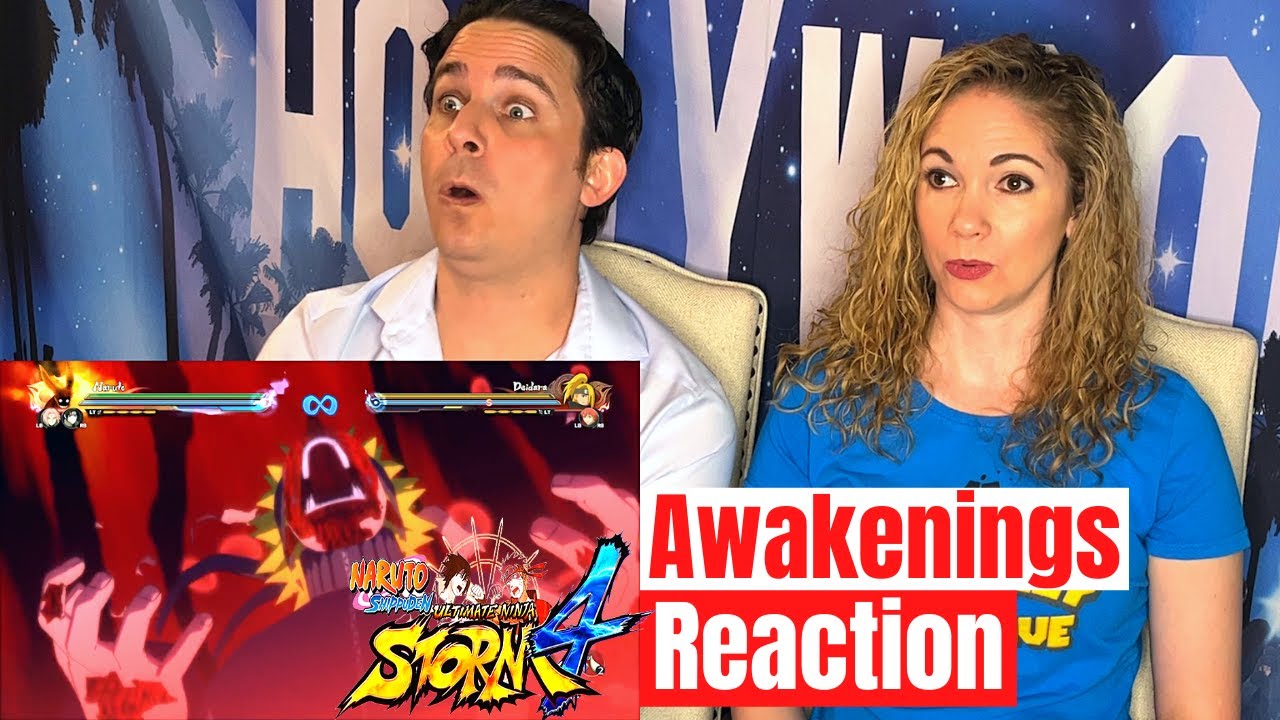 Naruto Shippuden Ultimate Ninja Storm 4 All Awakenings Reaction