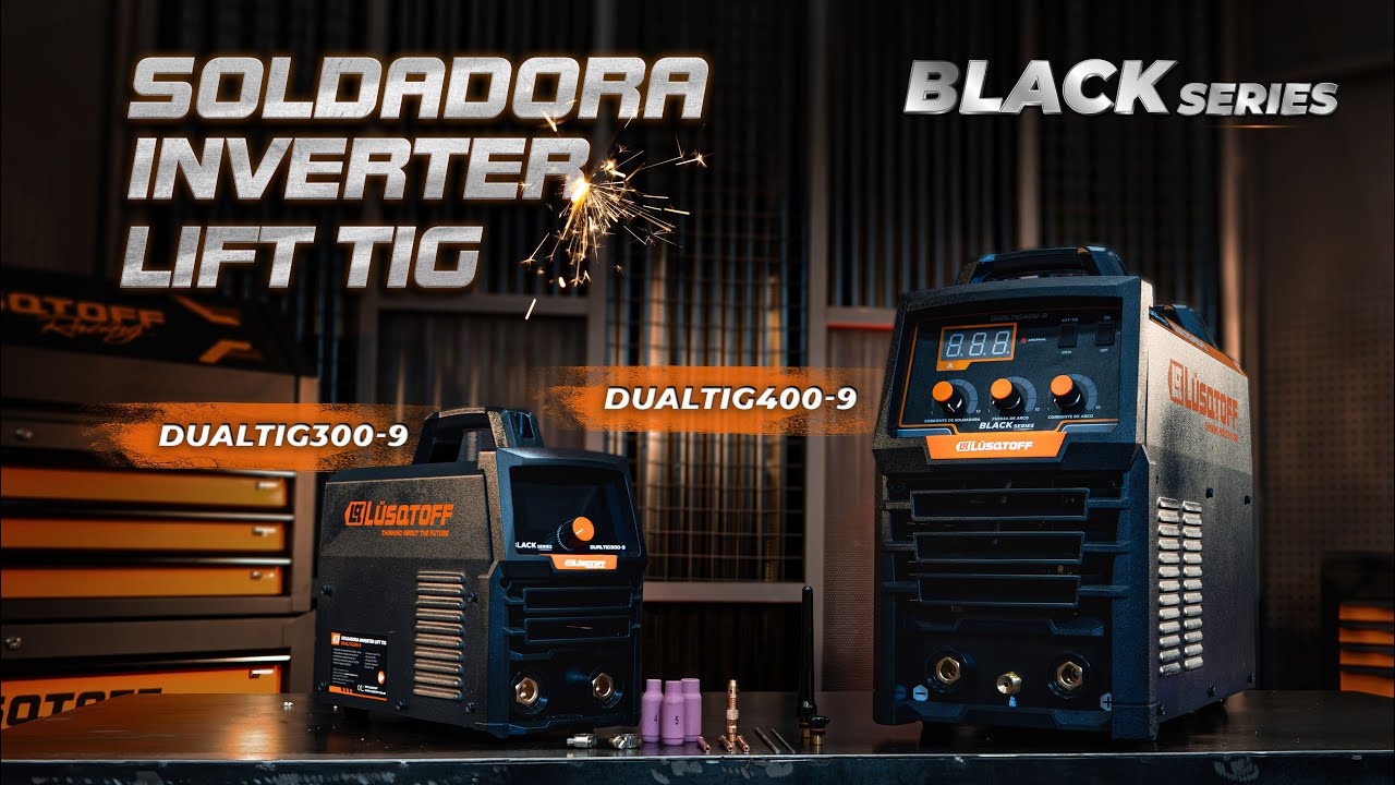 Soldadoras INVERTER DUAL TIG 300 y 400 | Black Series