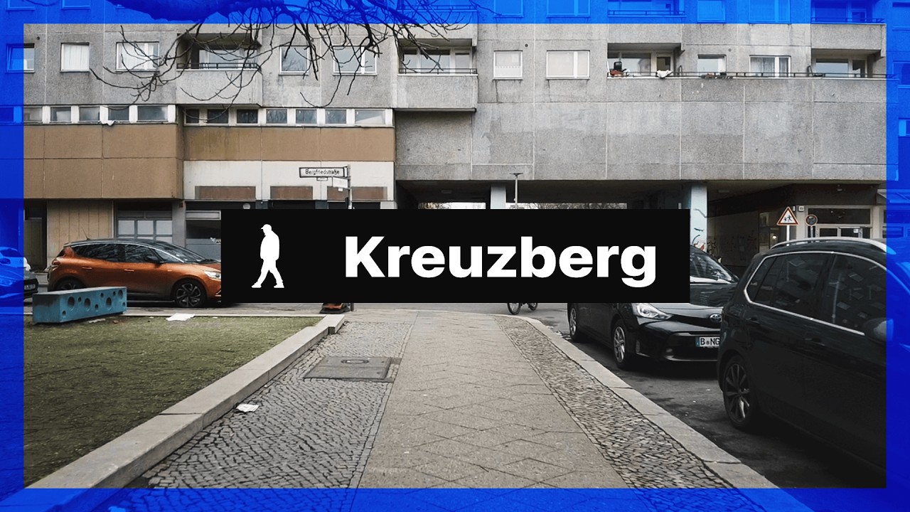 Walking tour Kreuzberg 🇩🇪 Kottbusser Tor, Berlin | Outside Walker