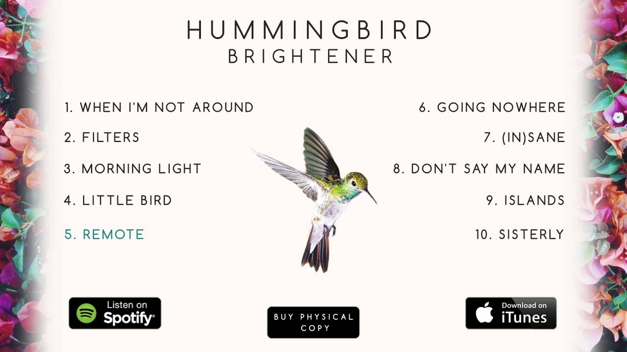 brightener // Hummingbird (Album Sampler)