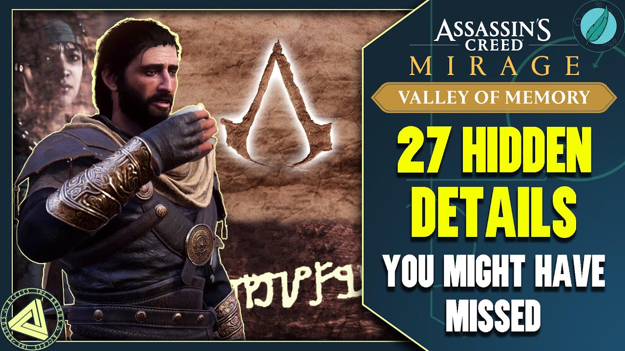 Assassin's Creed Mirage - Valley of Memory - 27 Amazing Easter Eggs & Secrets You Might Have Missed