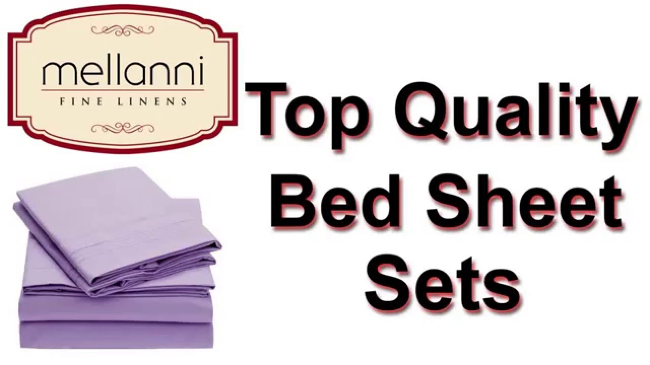 Mellanni Most Comfortable Bed Sheets | Queen Bed Set - High Quality Sheets