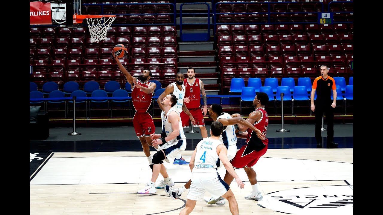 Olimpia Milano - Zenit: gli ultimi 4 minuti