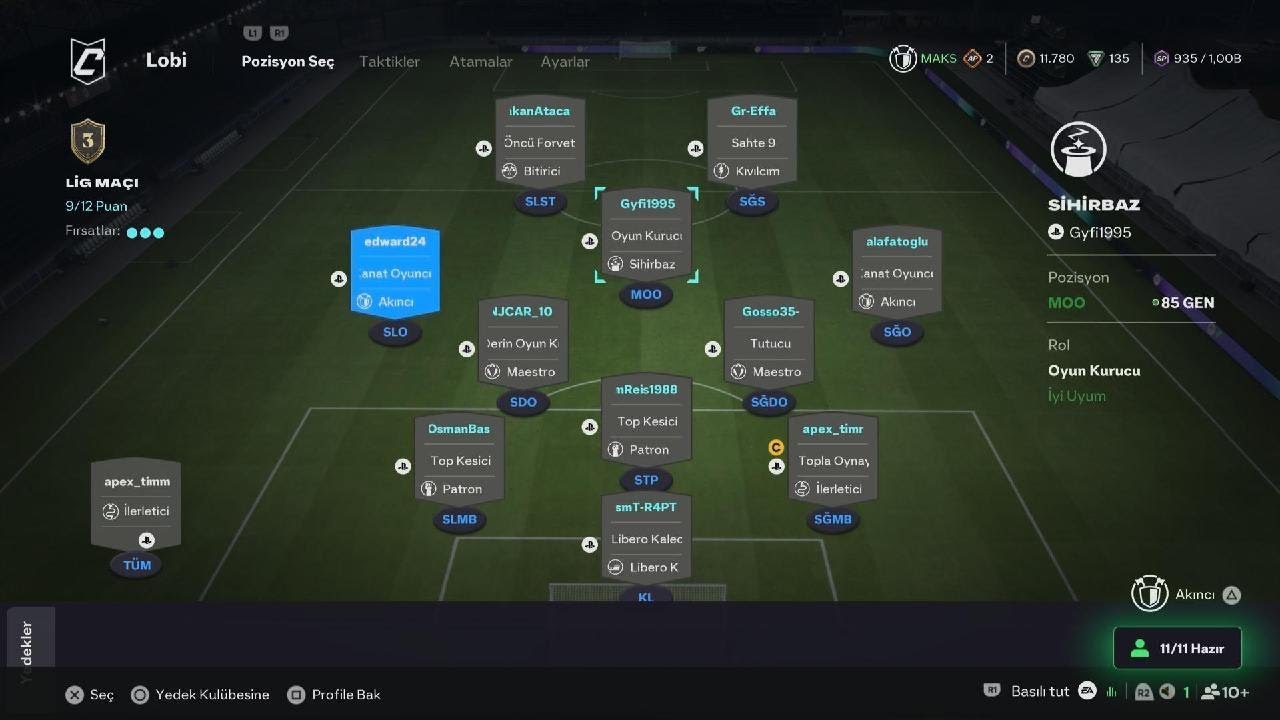 Gentlemen TR 1-4 Goodfellas VPG 2.Lig 19.Hafta